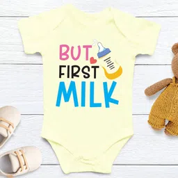 Lillypupp Infants Boys Typography Printed Bodysuit image 5