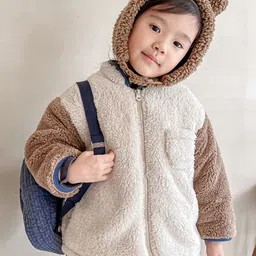 LULU & SKY Girls Colourblocked Lightweight Puffer Jacket-picture-36