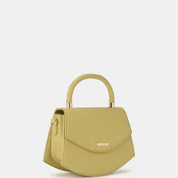 Forever Glam by Pantaloons Women PU Textured Shoulder Handbags image 5