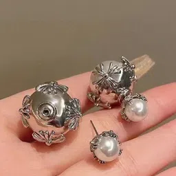 AKISON JEWELS Circular Drop Earrings-image-58