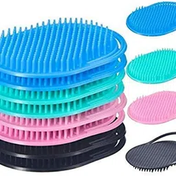 Portable Thin Pocket Comb, Scalp Massager (Oiling and Shampooing)(Pack of 4)-image-18