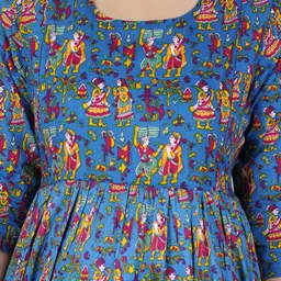 TANISHA Floral Print Maternity Fit & Flare Dress image 2