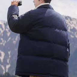 Mast & Harbour Men Colourblocked Lightweight Outdoor Puffer Jacket image 3