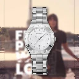 Balmain Women Embellished Dial & Stainless Steel Bracelet Style Straps Analogue Watch B49913386-picture-38