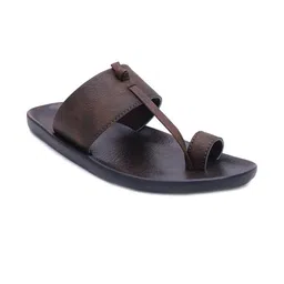 R-SWISS Men Brown Synthetic Flip Flops image 4