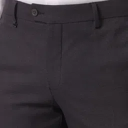 Van Heusen Men Checked Slim Fit Trousers image 3