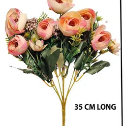 ARTSY Cream-Coloured 1 Pieces Peony Artificial Flower image 5