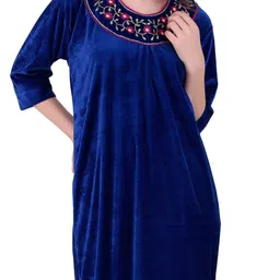 OVIDA Embroidered Maxi Nightdress image 4