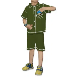 MGRS Boys Olive Clothing Set-image-59