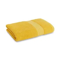 HOMEZY Yellow Skin Friendly 500 GSM Cotton Bath Towel-picture-16