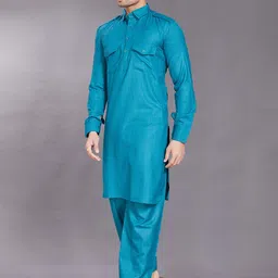 DIVISIVE Men Regular Kurta with Salwar image 5