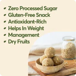 Svasthyaa Organics Dry Fruit Jowar Laddoo | Gourmet Edition - 240g image 3