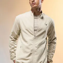 Technosport Men Mock Collar Solid Lightweight Bomber Jacket-picture-29