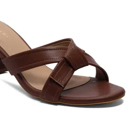 ERIDANI Block Mules with Bows image 3