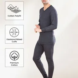 INFERNO Men V-Neck Thermal Set image 4