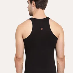 Sporto by Macho Pack Of 2 Combed Cotton Gym Vests image 3