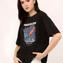 KAIDO Women Pure Cotton T-shirt image 4