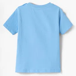 Honeyhap Boys Pack of 2 Graphic Printed Bio Finish Round Neck Cotton T-shirts image 3