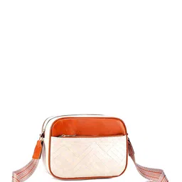 Diva Dale PU Oversized Structured Sling Bag with Quilted image 2