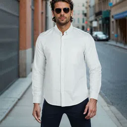 Celio Men Classic Opaque Casual Shirt-image-97