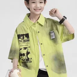 Xsole Boys Printed Casual Shirt-picture-27