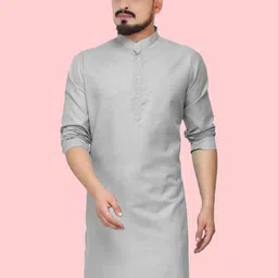 ANUJ FASHION Men Blended Straight Fit Kurta-picture-24