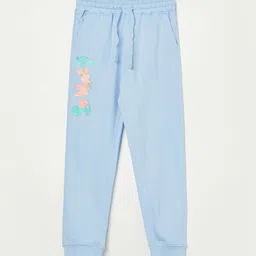 Fame Forever by Lifestyle Girls Printed Pure Cotton Track Pant-picture-34