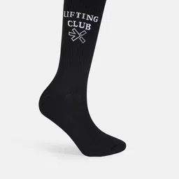 HRX by Hrithik Roshan Men Pack Of 3 Patterned Above Ankle Length Gym Socks image 3