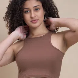 R.Code by The Roadster Life Co. Women Ribbed Tank Crop Top-picture-18