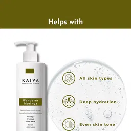 KAIVA Wanderer Moringa Face Wash With Vitamin E For Nourishing Skin - 200 ml image 4