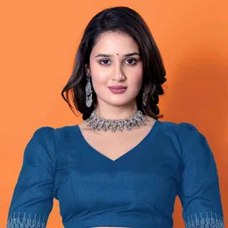 Lapetiya Clothing Bomkai silk Saree with Embellished Beads and Stones Border image 2