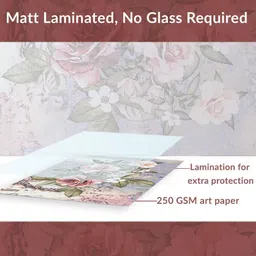 Art Street Off White & Black Single Piece MDF Other Wall Paintings image 3