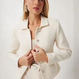 Happiness istanbul Spread Collar Tailored Jacket-picture-41