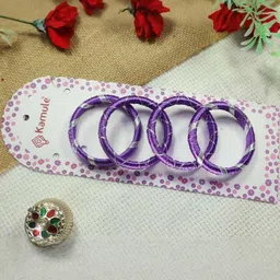 Kamule Lavender Plastic Bangle image 3