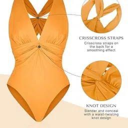 Women Fuzzy One-Shoulder Cut-Out Ruched Bodysuit image 4