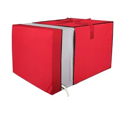 Stylista Red Solid Waterproof Air Conditioner Covers-image-52