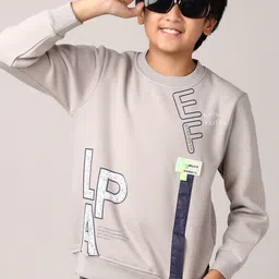 V-Mart Boys Printed Cotton Pullover Sweatshirt-picture-35