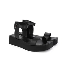 Roadster Women Open Toe Flats image 4