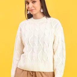 V-Mart Women Cable Knit Pullover-picture-15