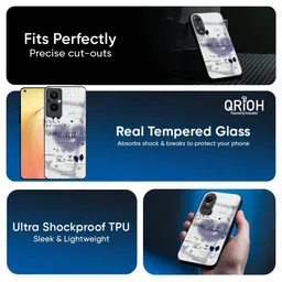 QRIOH Quirky Printed Oppo F29 Pro 5G Back Case Mobile Accessories image 4