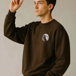 Organic Chics Men Printed Sweatshirt image 2