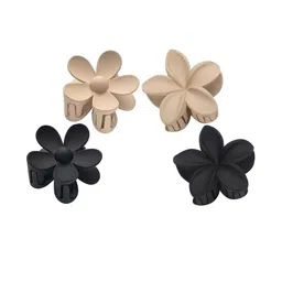 DIVASTRI Women Set of 4 Floral Design Hair Claw Clip-image-67