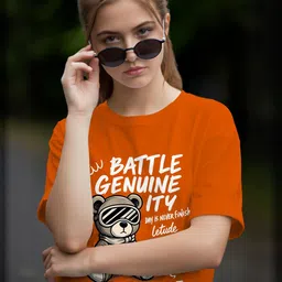 Dagcros Girls Printed T-shirt-image-27