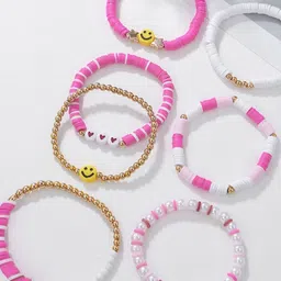 Shining Diva Fashion Women 7 Bangle-Style Bracelet image 5