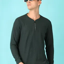 V-Mart Men Henley Neck T-shirt-picture-38