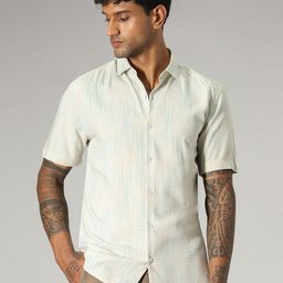 Banana Club Men Classic Opaque Casual Shirt-picture-30