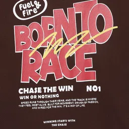 max Boy's Printed Round Neck Short Sleeve Cotton Tshirt image 3