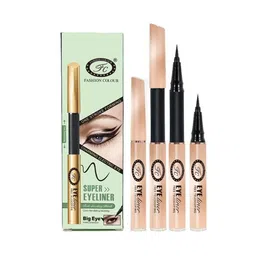 Fashion Colour Super Smudgeproof Eyeliner Free Telescoping - 5 ml - Black image 2