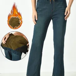 2 KOLPOL Women Mid-Rise Woollen Trousers-picture-36
