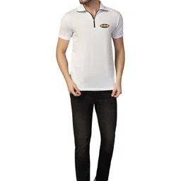 Blisstone Men Batman Printed Polo Collar T-shirt image 3